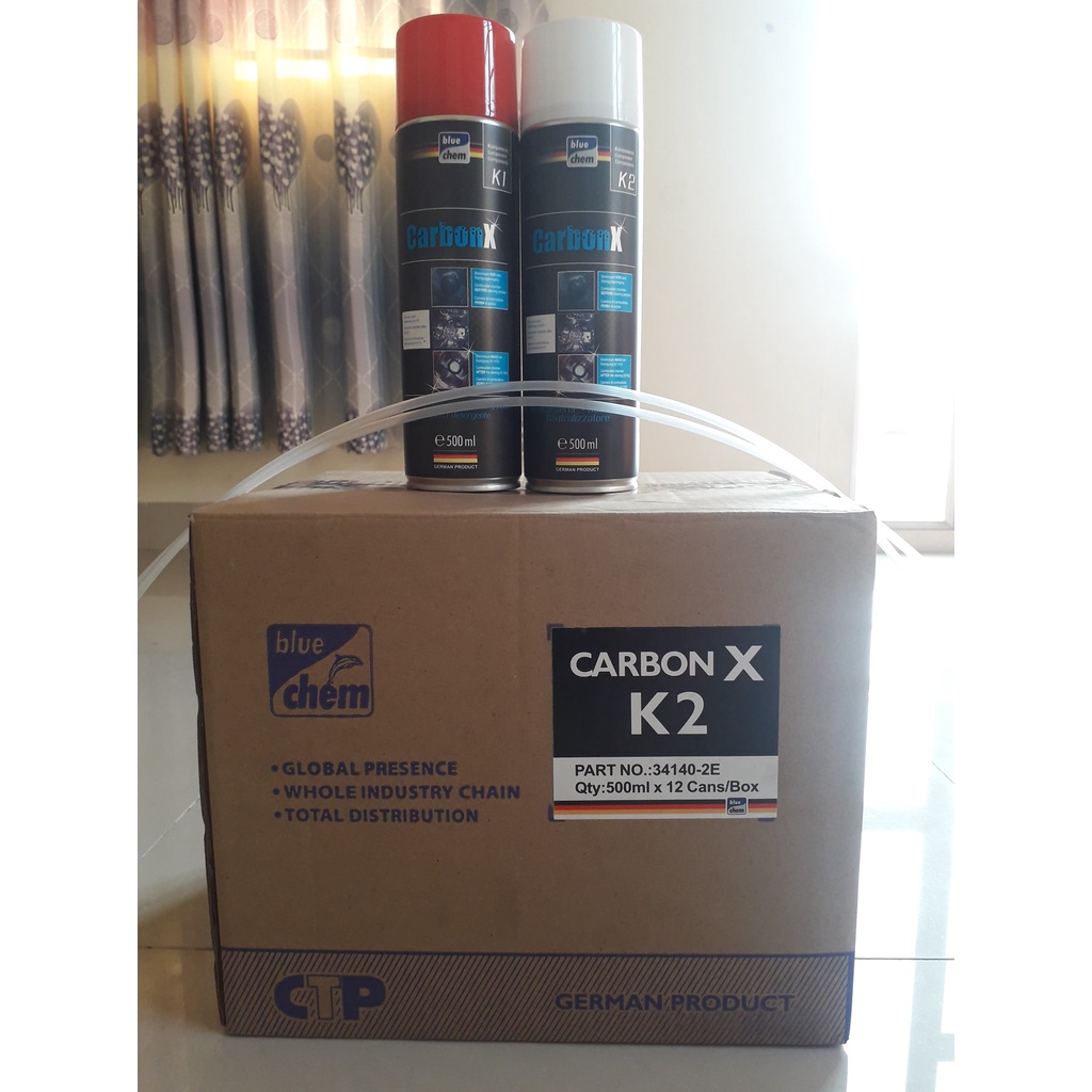 Carbon X vệ sinh buồn đốt không tháo máy Bluechem, vệ sinh piston vệ sinh động cơ ,cacbon