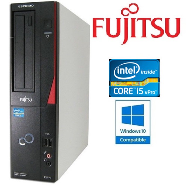 Case Fujitsu i3 i5 có VGA rời chơi Game LOL FFO4