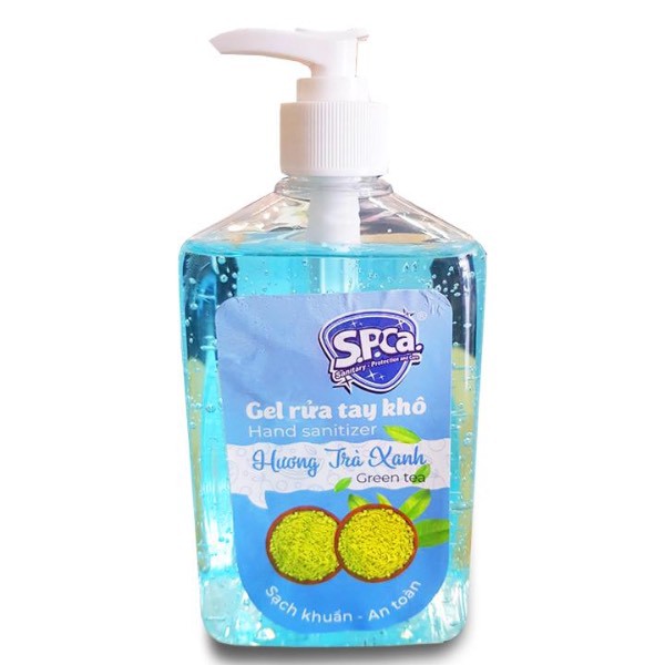 Gel rửa tay khô, nước rửa tay an toàn SPCA 600ml