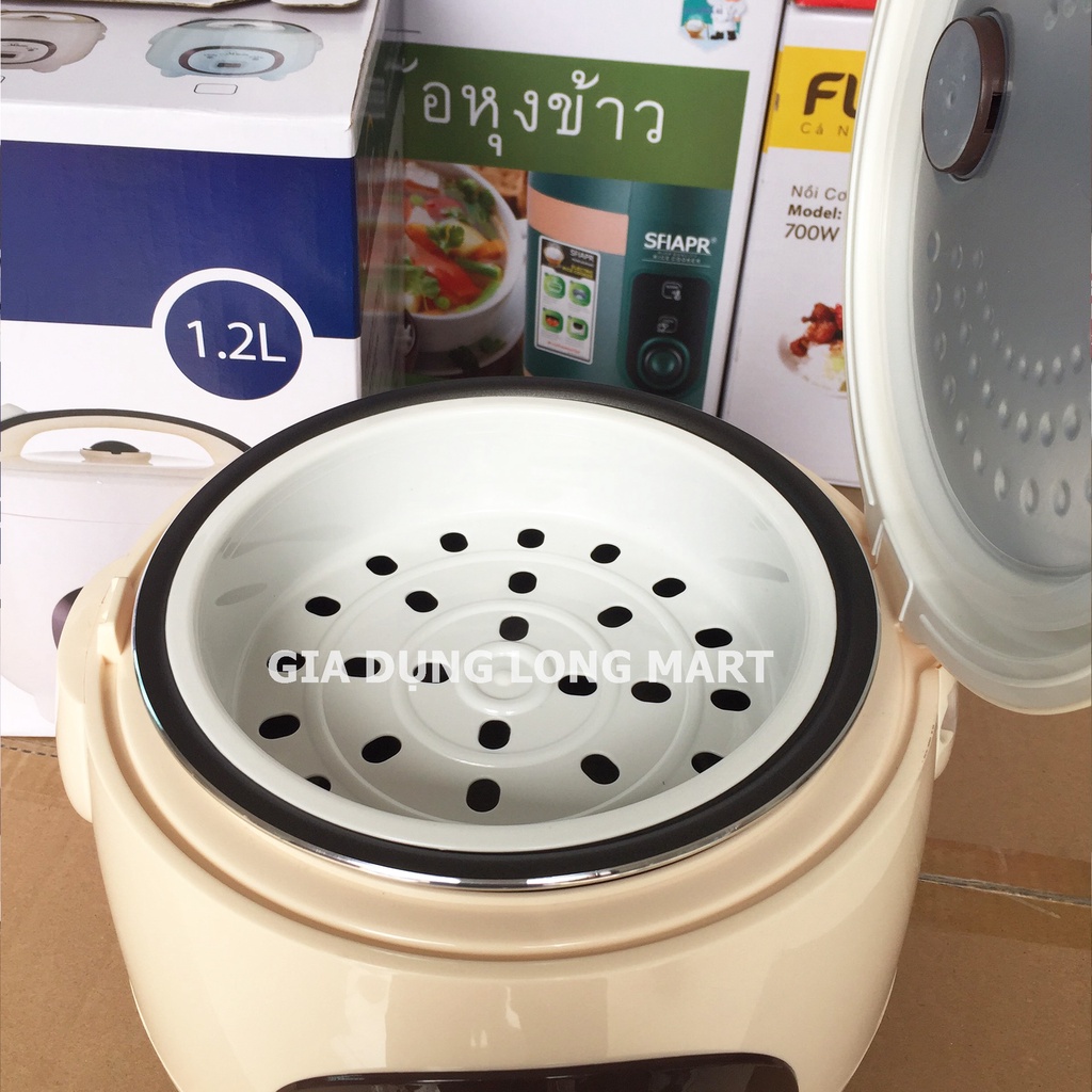 Nồi cơm điện NK Media Dung tích  1.2L - 1.8L Lòng niêu siêu dày , Nấu cơm ngon, Hàng chính hãng Bảo Hành 12 Tháng