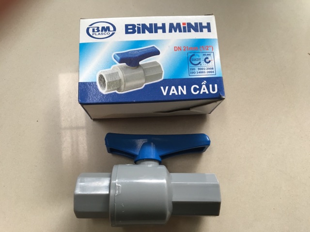 Van khóa nước PVC Bình Minh