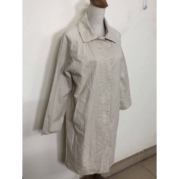 size M nam XL nu - áo khoác kako măngto kaki thô nam nữ màu be sáng mới đét form xuông 2hand | BigBuy360 - bigbuy360.vn