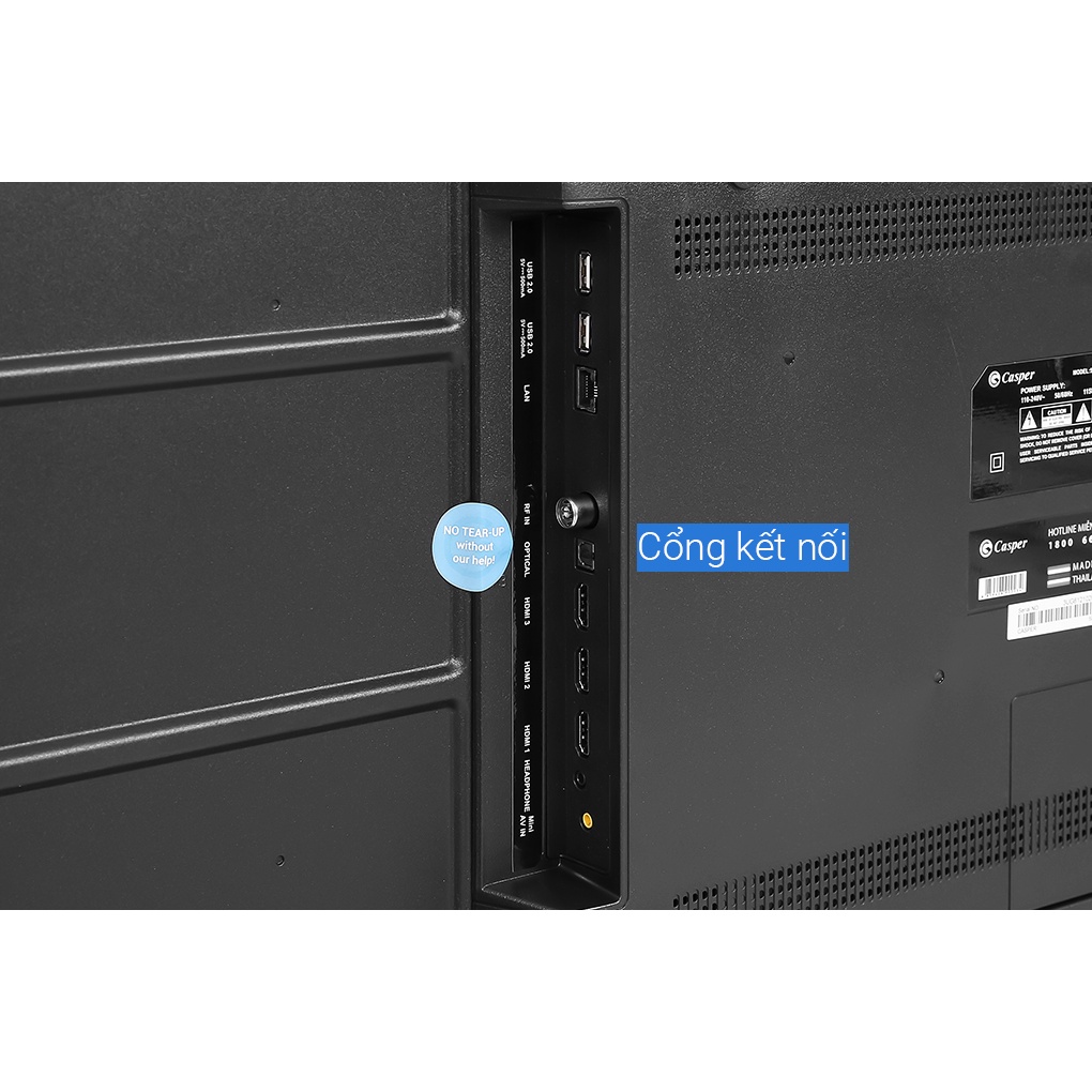 Android Tivi Casper 4K 50 inch 50UG6100 - Remote thông minh - Chính hãng BH 2 năm - Miễn phí lắp đặt