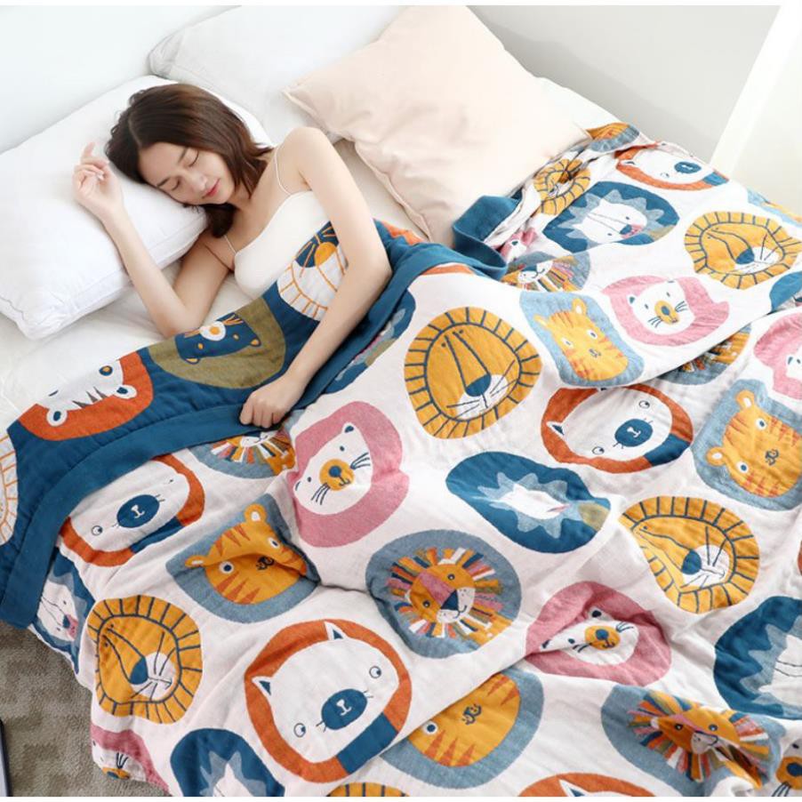 HOT🔴TH Chăn Xô Thu cho bé Cotton Sợi tre Organic_Dòng Cao cấp siêu kháng khuẩn