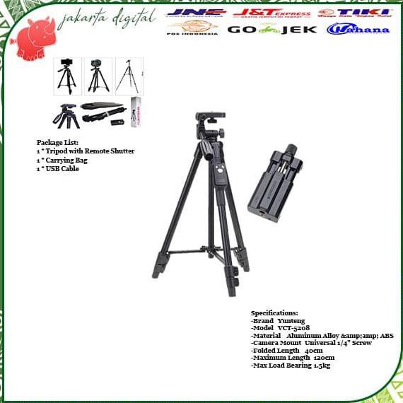 Chân Tripod Yunteng Vct-5208 Bluetooth Ori 0512