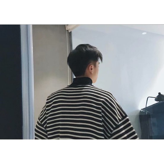 Áo nỉ nam, cổ tròn, dài tay, phong cách Hàn Quốc, dễ kết hợp, phù hợp cho mùa thu, trẻ trung năng