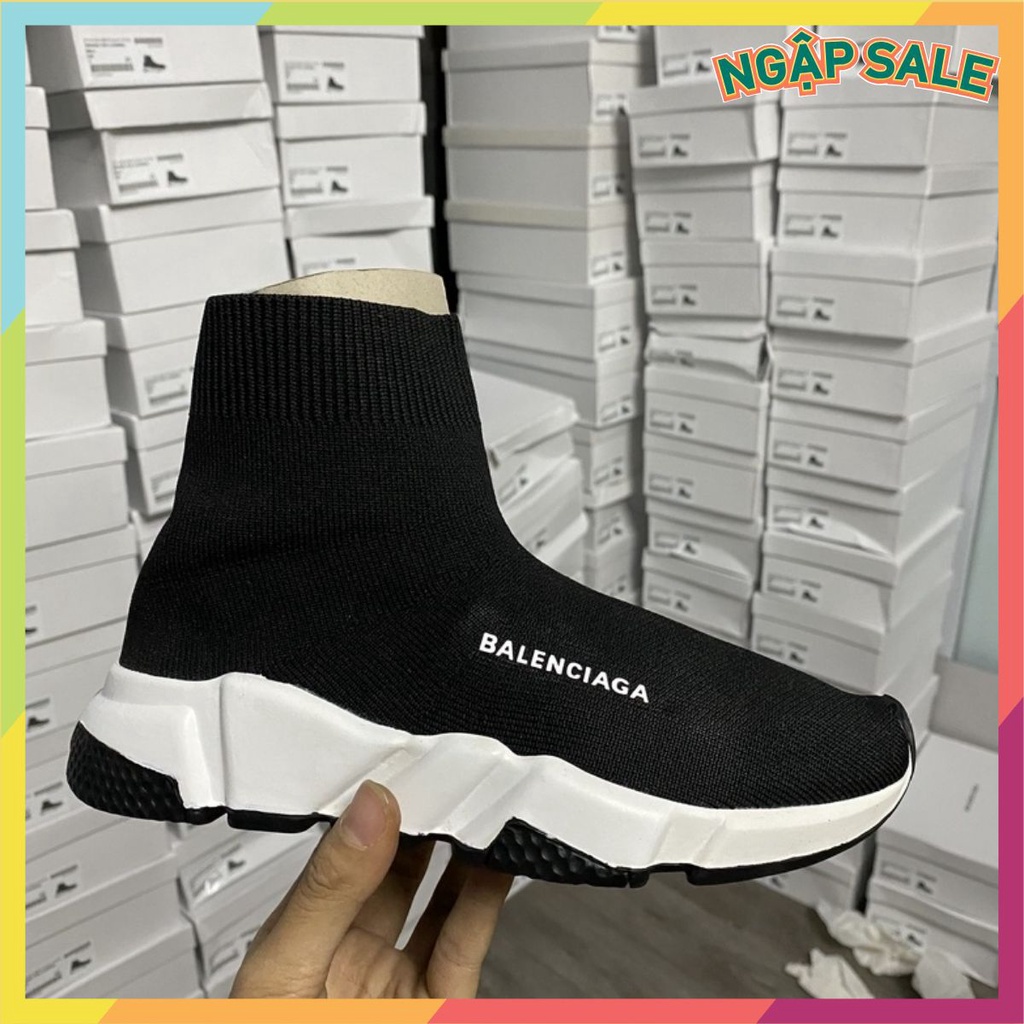 ⚡️GIÁ SỐC⚡️[Ảnh thật do shop tự chụp 100%] Giày Sneaker Balenciaga Speed Trainer Đen