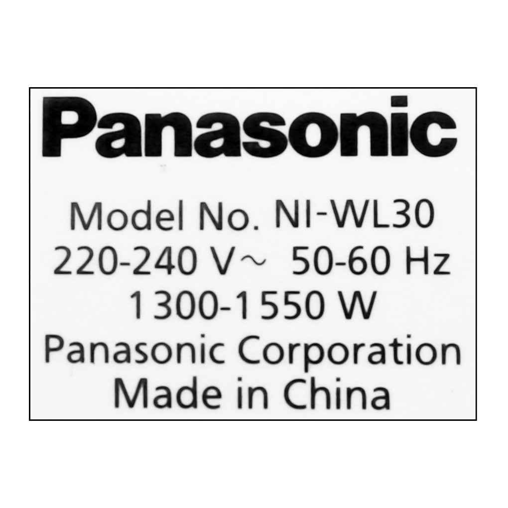 Bàn ủi hơi nước không dây Panasonic NI-WL30VRA