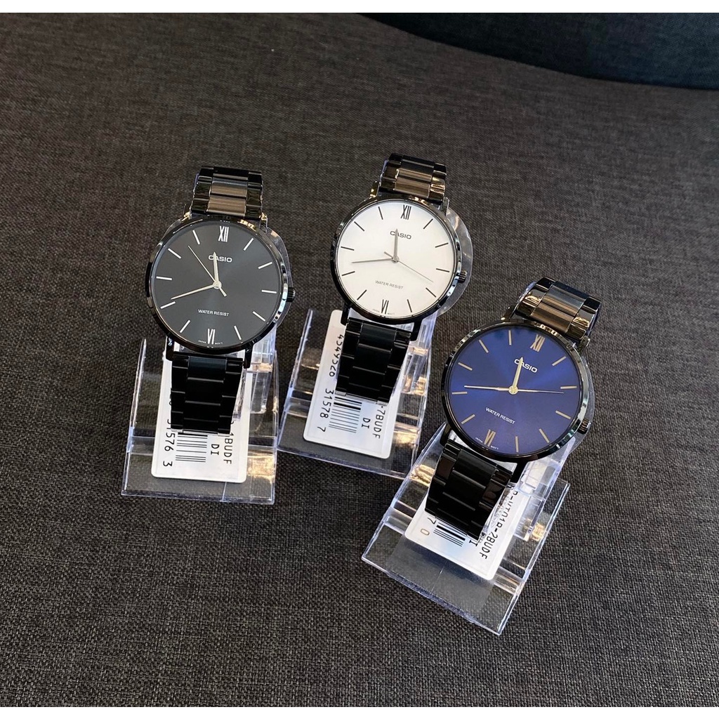 Đồng hồ Nam Casio MTP-VT01B, đồng hồ chính hãng 40mm