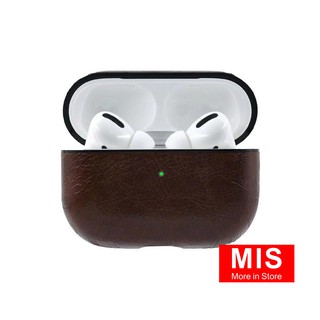Airpods case, ốp tai nghe airpods pro bluetooth không dây, vỏ da PU cao cấp, sang trọng TN007PK
