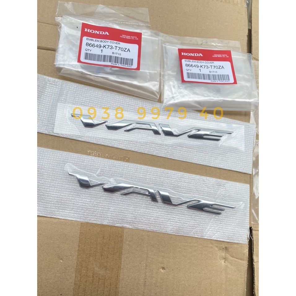 Tem Wave 125i, Tem 125i Wave cho Future Led đồ chơi Future 125 chính hãng Honda Thái Lan