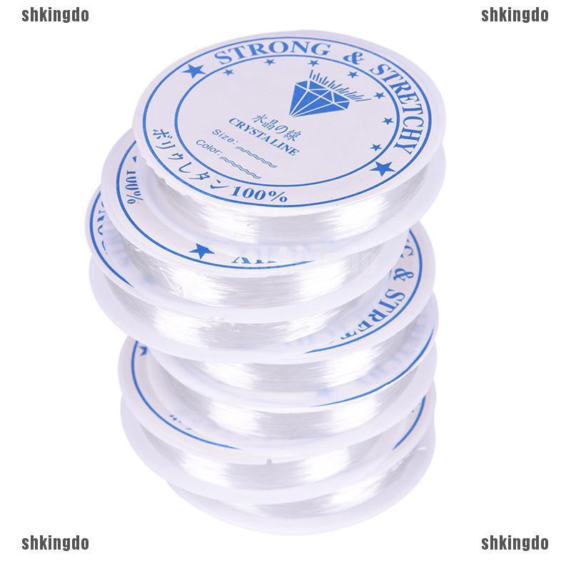 Bộ 10 Cuộn dây nhựa xâu chuỗi hạt co giãn