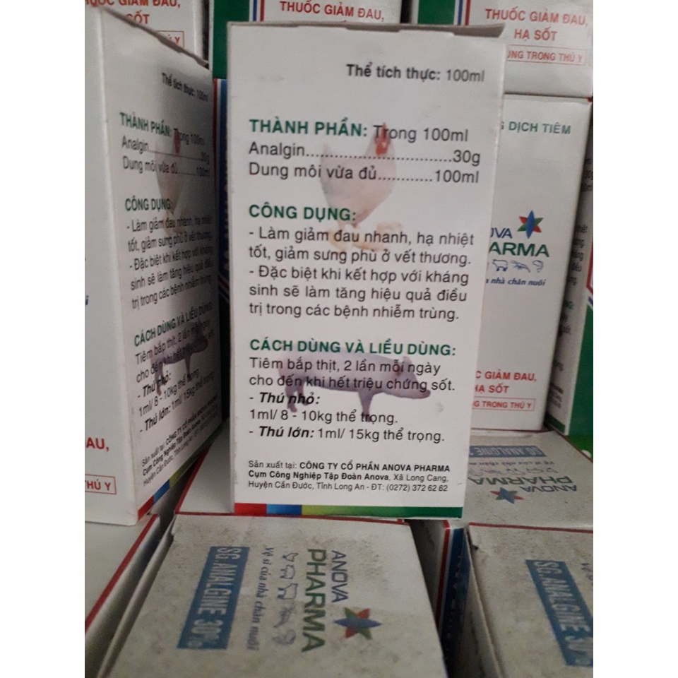 anagin 30% chai 100ml.