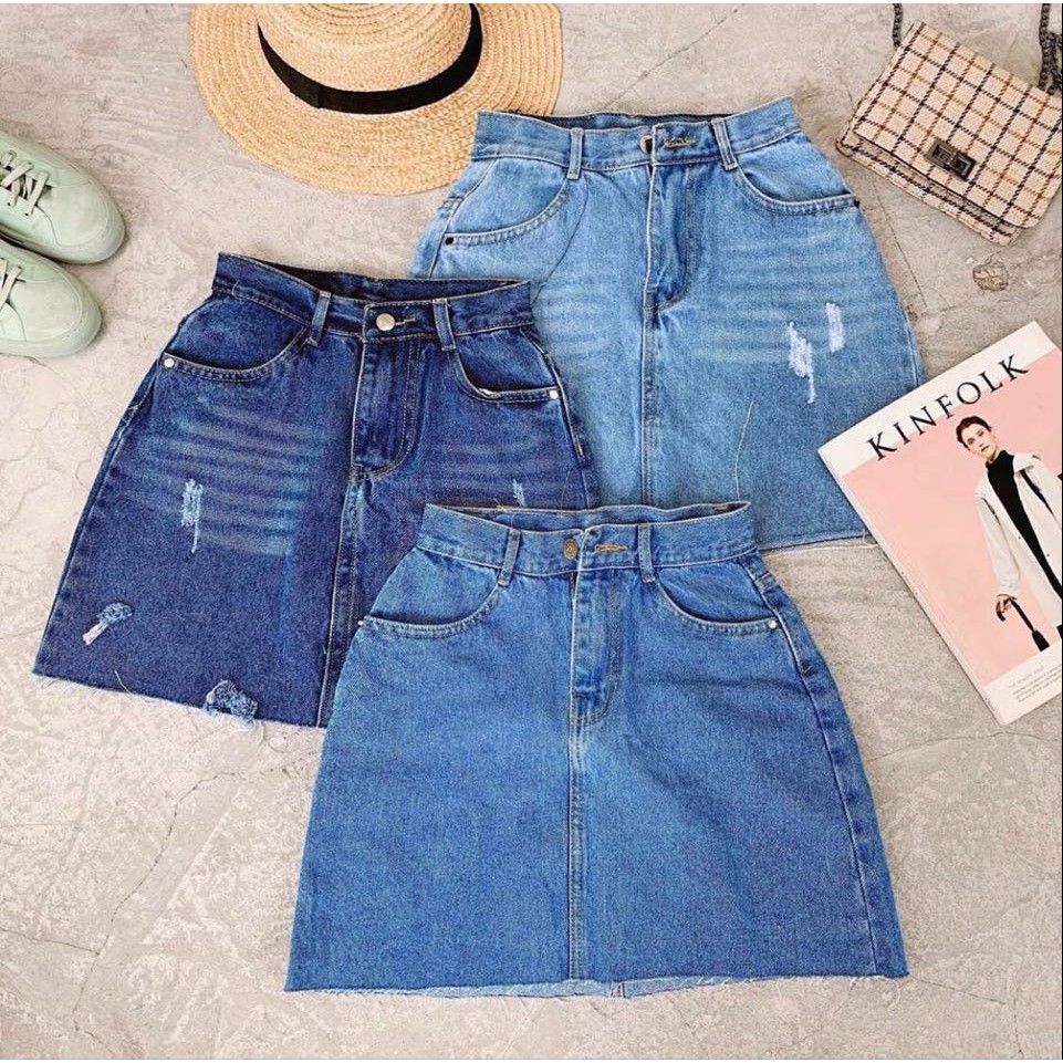 DII COLLECTION - Chân váy jeans thiết kế dạo phố năng động
