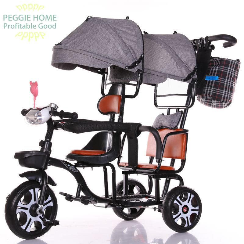 PEGGIE HOMEXe đạp trẻ em đôi đẩy bé ánh sáng đồ chơi