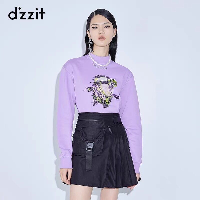 Áo nỉ hoạt hình Dzzit