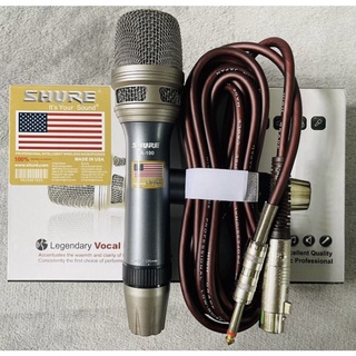 Mic shure Ta 100 hàng cao cấp, micro có dây shure chống hú tốt, micro karaoke Ta100 shure hát nhẹ, tiếng ấm