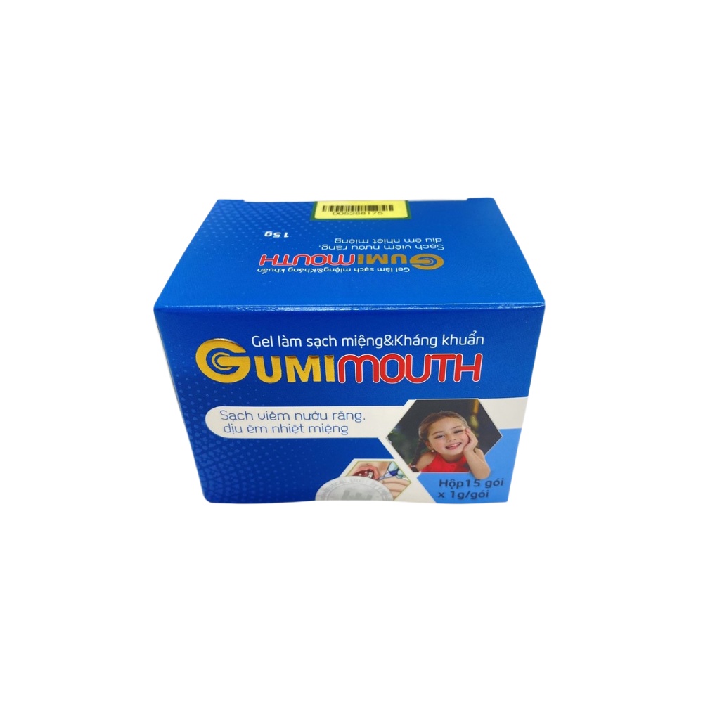 Gel Gumimouth - Sạch Viêm Nướu Răng &amp; Dịu Êm Nhiệt Miệng Tuyp 15g