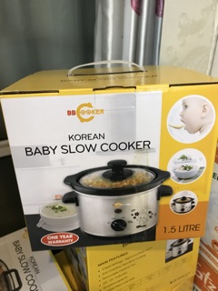 Nồi nấu chậm BB cooker 1.5lit