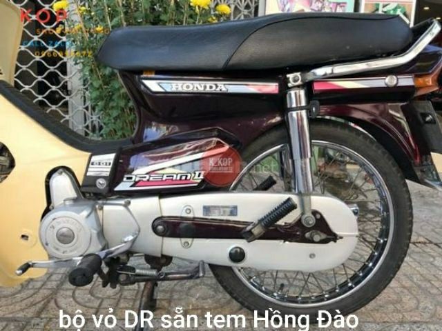 Bộ vỏ Dream ABS nguyên sinh (dàn áo xe máy bộ chưa tái chế cho xe Honda Dream 2 ii Thái Việt, TQ bộ xe máy nhựa)