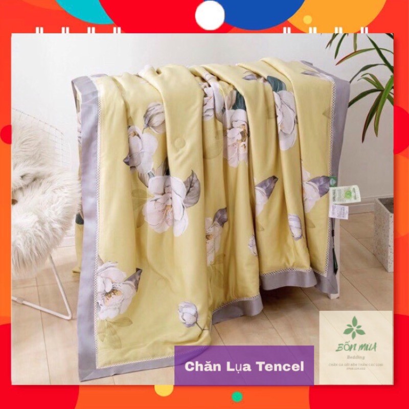 [SIÊU MÁT] Chăn Hè Lụa Tencel Từ Sợi Lô Hội Thiên Nhiên, Thoáng Mát, Kháng Khuẩn, Kích thước 200x230cm