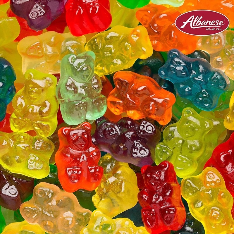 Kẹo Dẻo Trái Cây Hình Gấu Bịch Khổng Lồ 2.26kg Gummi Bears 12 vị