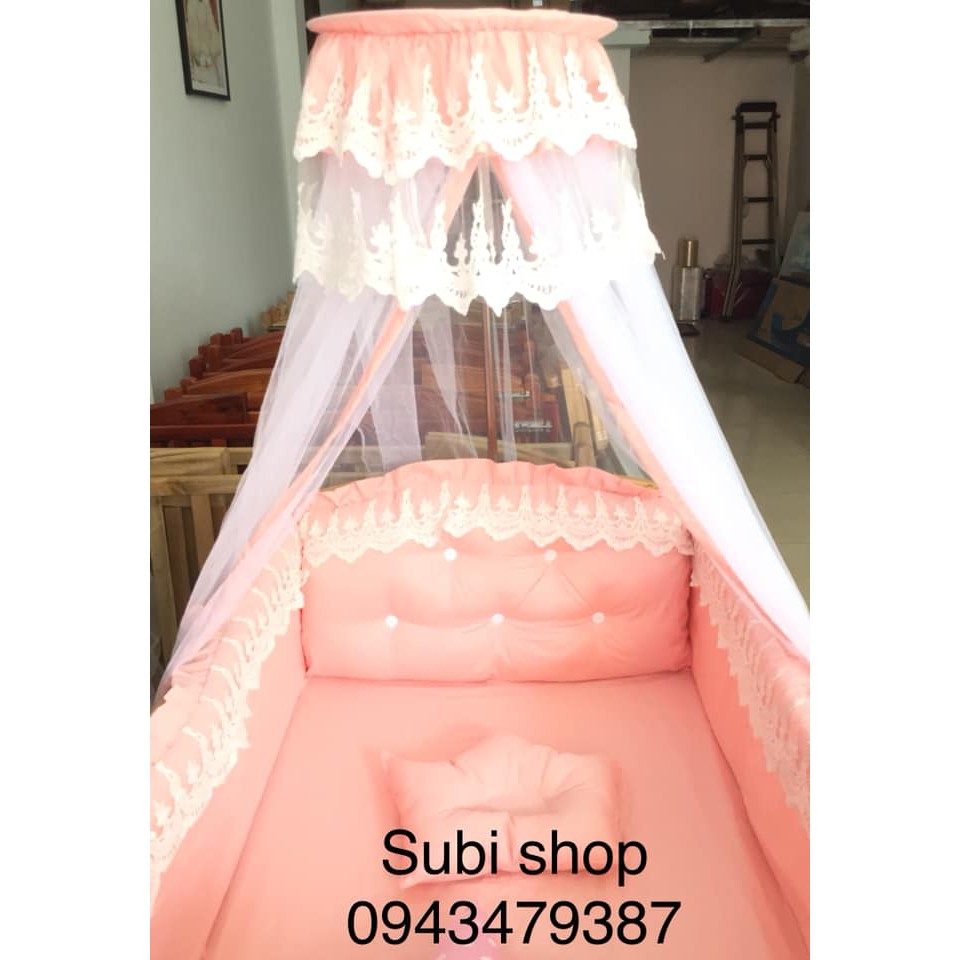 Combo quây ga+ màn + gối khách đặt