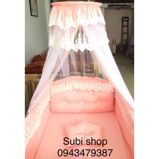 Combo quây ga+ màn + gối khách đặt