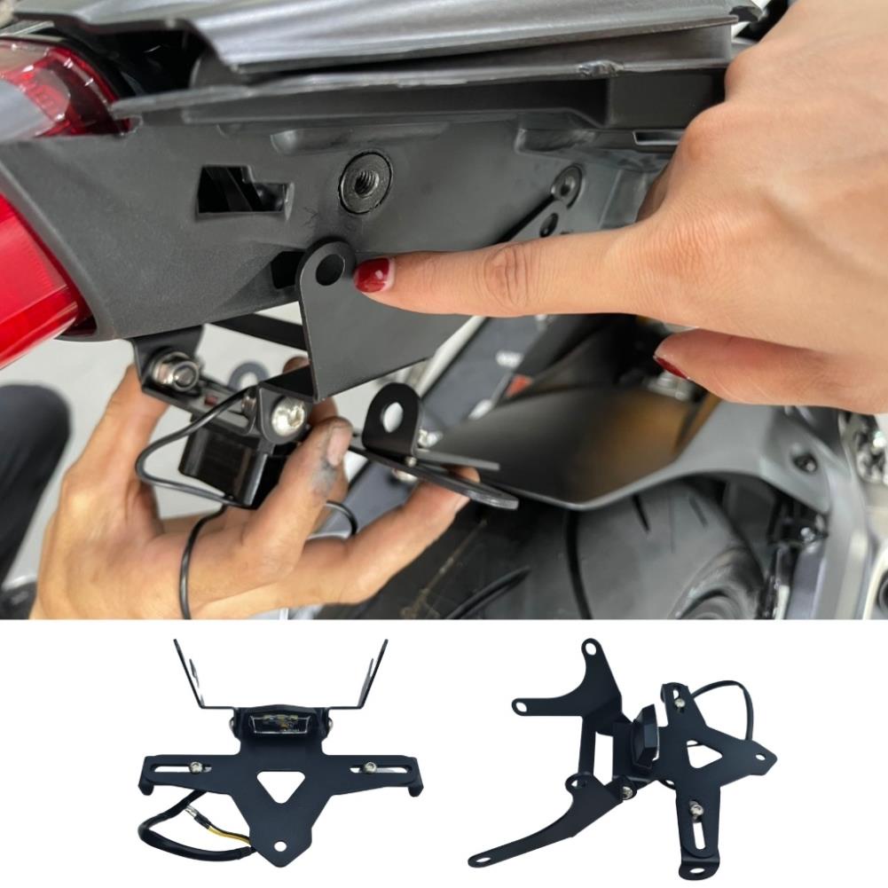 Đuôi gắn biển số CBR650/CB650r  gập 2 chiều Chính hãng Mbiker