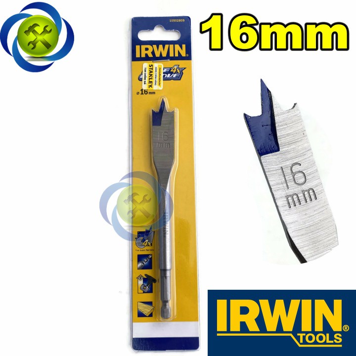 (ĐỦ SIZE) Mũi khoan gỗ đuôi cá IRWIN 105028