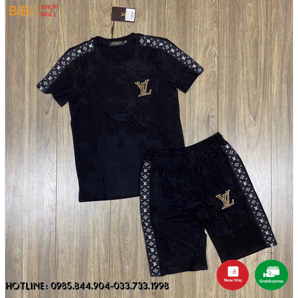 [ẢNH THẬT]Bộ Đồ Nam, Bộ Hè Nam Chạy Dây Phối L&V Cao Cấp BB20