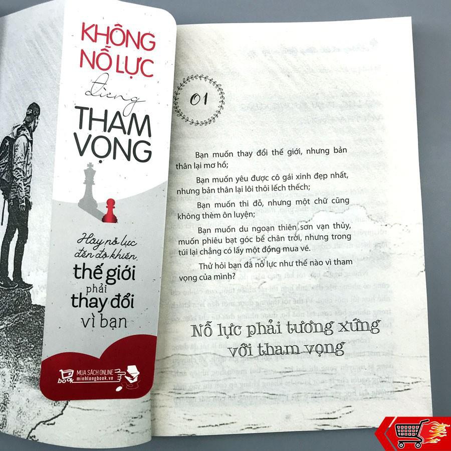 Sách - Kim Chỉ Nam Dành Cho Bạn Trẻ - Không Nỗ Lực Đừng Tham Vọng - Lý Thượng Long