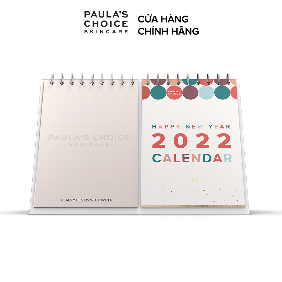 [HB GIFT] Lịch để bàn Paula’s Choice phiên bản đặc biệt năm 2022