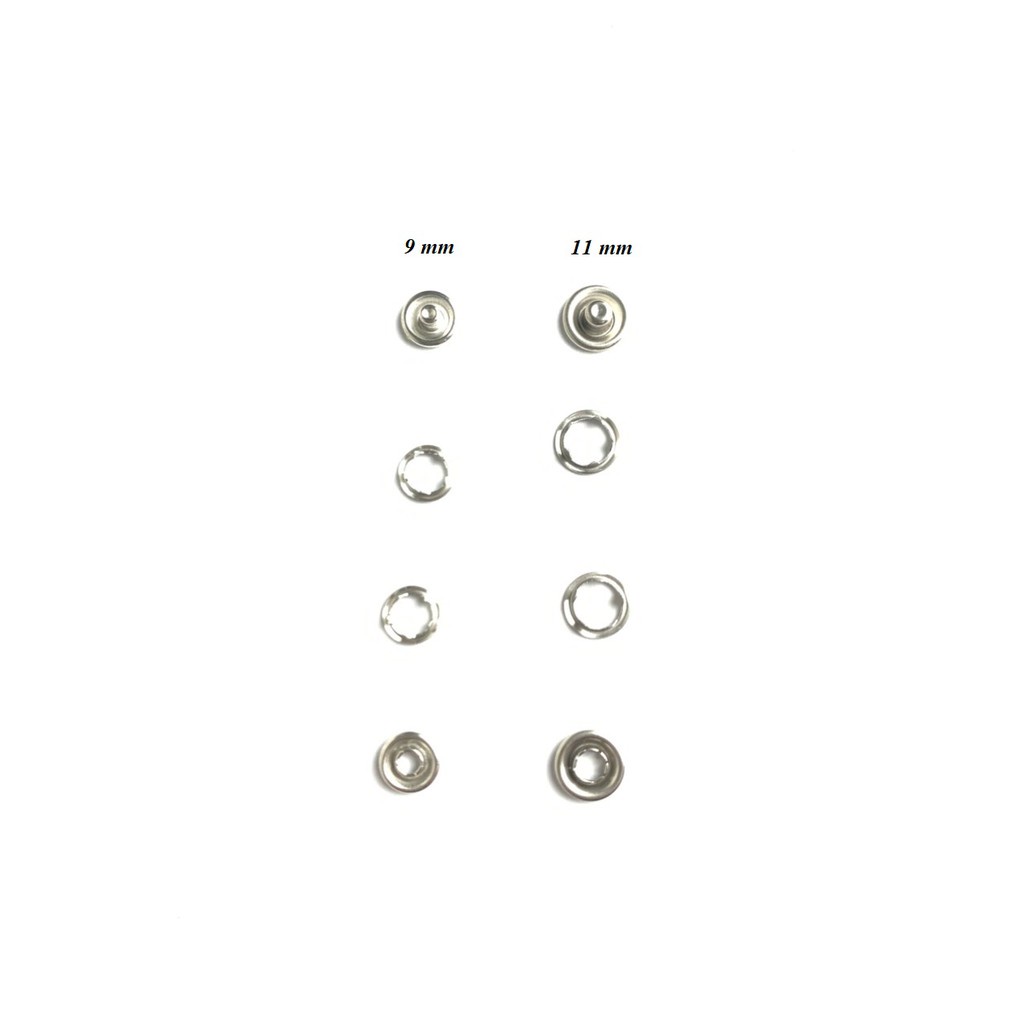 Kìm Bấm Cúc Vành Áo Kim Loại Đa Năng Bộ Kìm Bấm Khuy Kèm Cúc Bấm 9.5mm Thép Không Gỉ, Khoen Ore Quần Áo Tiện Lợi