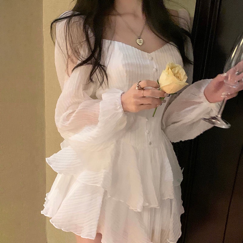 Đầm Cotton Mỏng Phồng Thời Trang Mùa Hè Hàng Mới Dành Cho Nữ 2022
