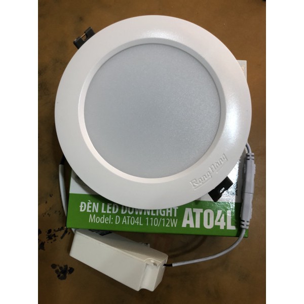 Đèn Led Âm Trần Lỗ Khoét 110/12W - Rạng Đông