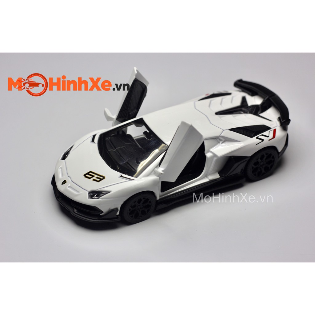 MÔ HÌNH XE LAMBORGHINI AVENTADOR SVJ 1:43 MSZ