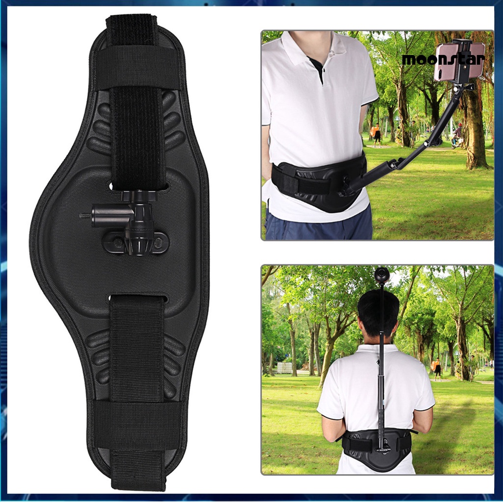 MS Camera Waist Belt Strap Mount Holder for GoPro Fusion DJI Osmo Insta360 ONE X