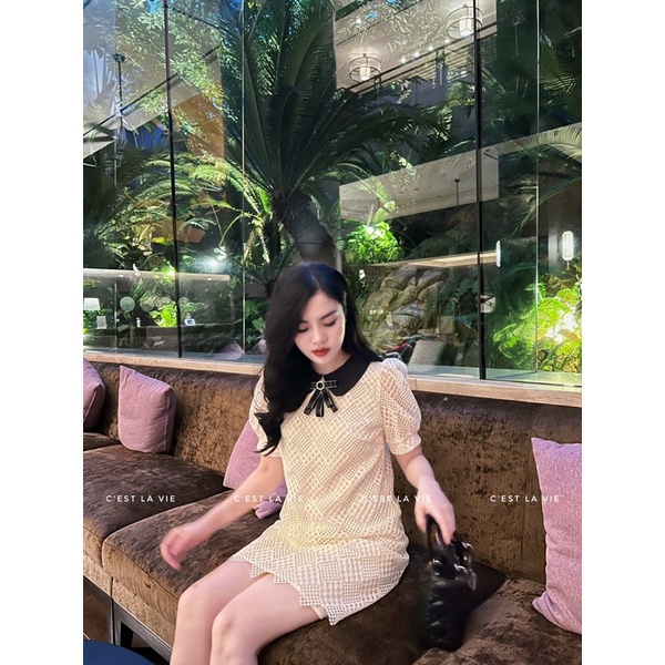 Váy ren hàn cao cấp C'est la vie