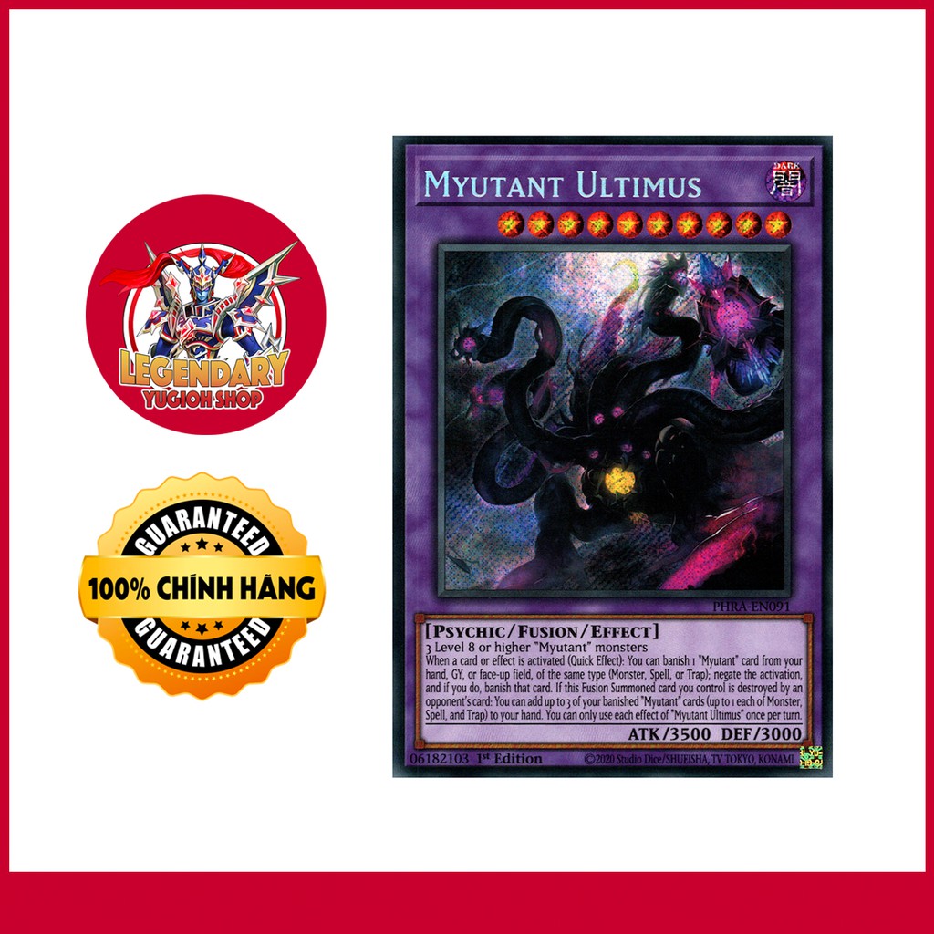 [Thẻ Bài Yugioh Chính Hãng] Myutant Ultimus