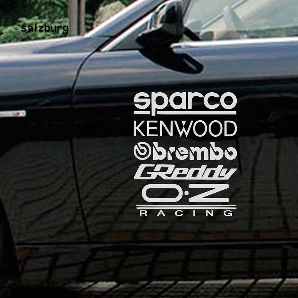 Miếng dán trang trí xe hơi hình chữ cái thời trang chống thấm nước tiện lợi | BigBuy360 - bigbuy360.vn