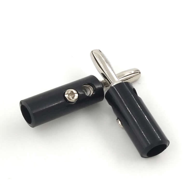 Set 10 đầu kết dây loa đen/đỏ 4mm