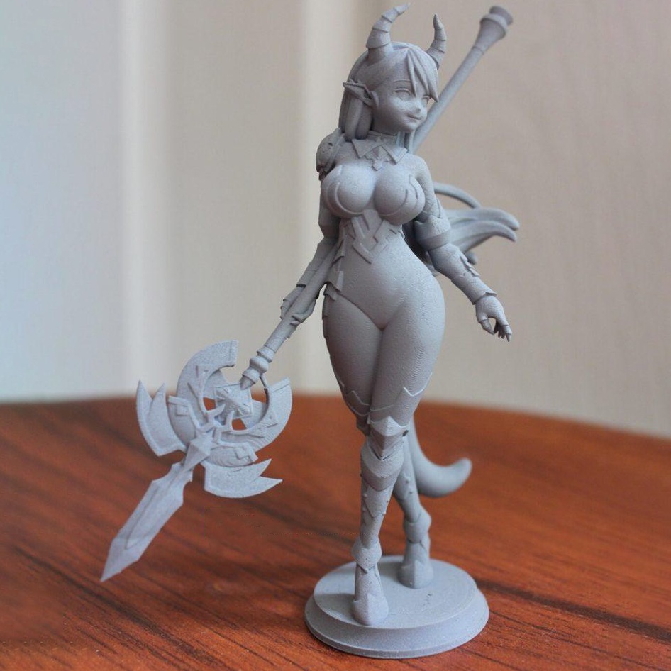 Mô Hình Luna Epic Seven Bằng Chất Liệu Nhựa Resin - Cao 15 cm