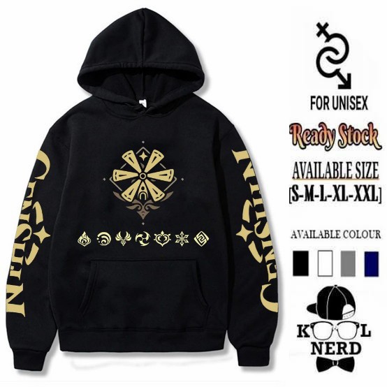 Mẫu áo Hoodie in hình ANIME GENSHIN IMPACT ANEMO độc đẹp giá siêu rẻ áo mát chất xịn | OTAKU STORE