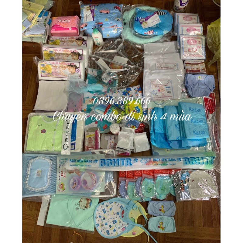 Trọn gói đồ sơ sinh cho Mẹ và Bé - 35 món