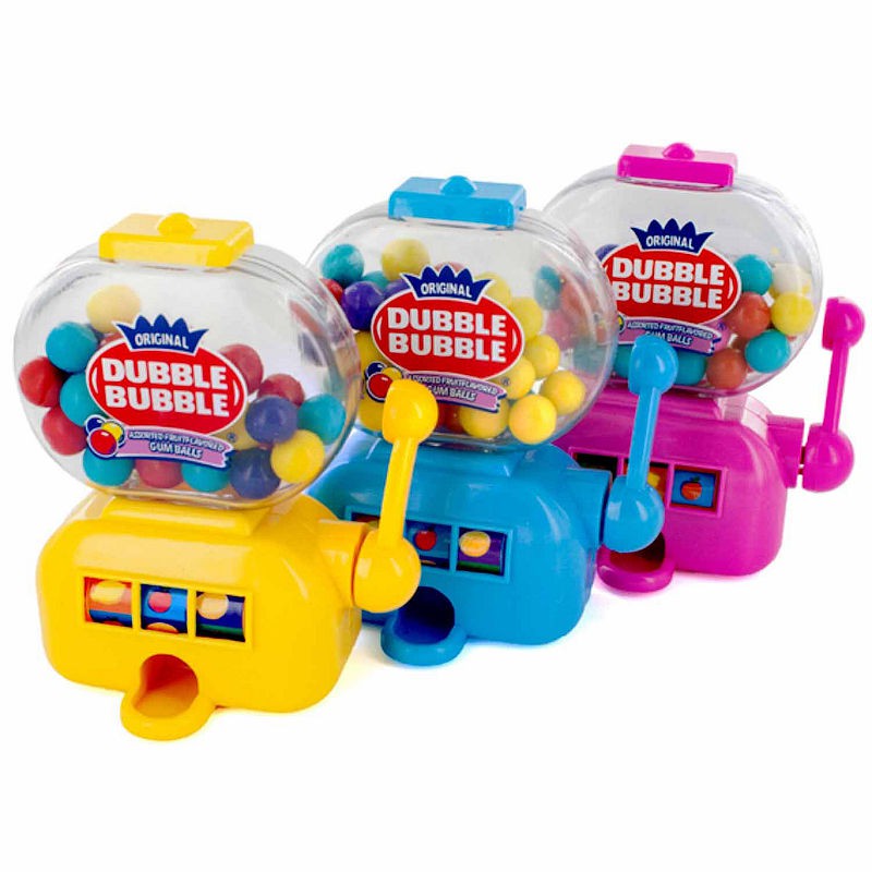 Máy bán kẹo xổ số Kidsmania Big Jackpot Dubble Bubble (Màu ngẫu nhiên)