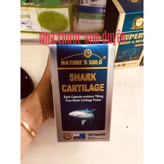 sụn cá mập shark cartilage hộp 160 viên