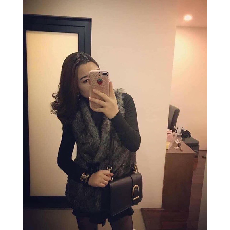 Auth Áo khoác lông Zara kid