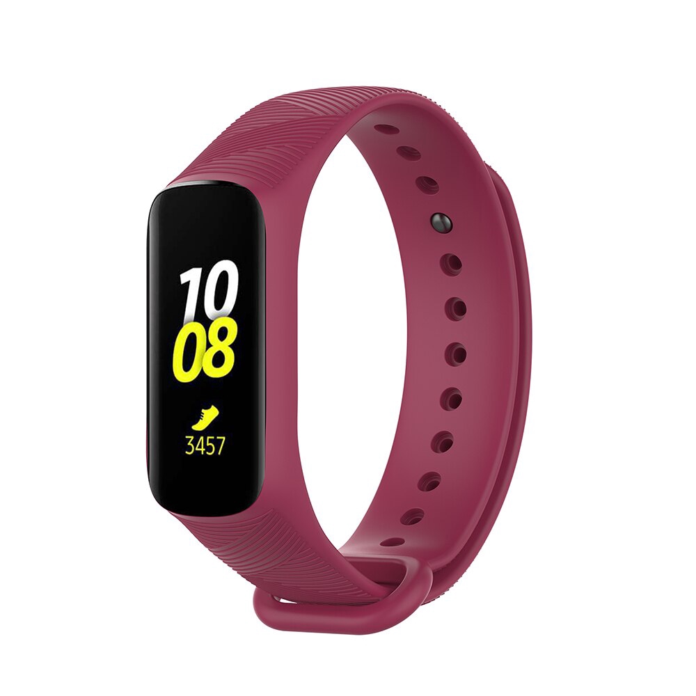 Dây Đeo Thay Thế Chất Liệu Silicon Màu Trơn Cho Samsung Galaxy fit-e SM-R375