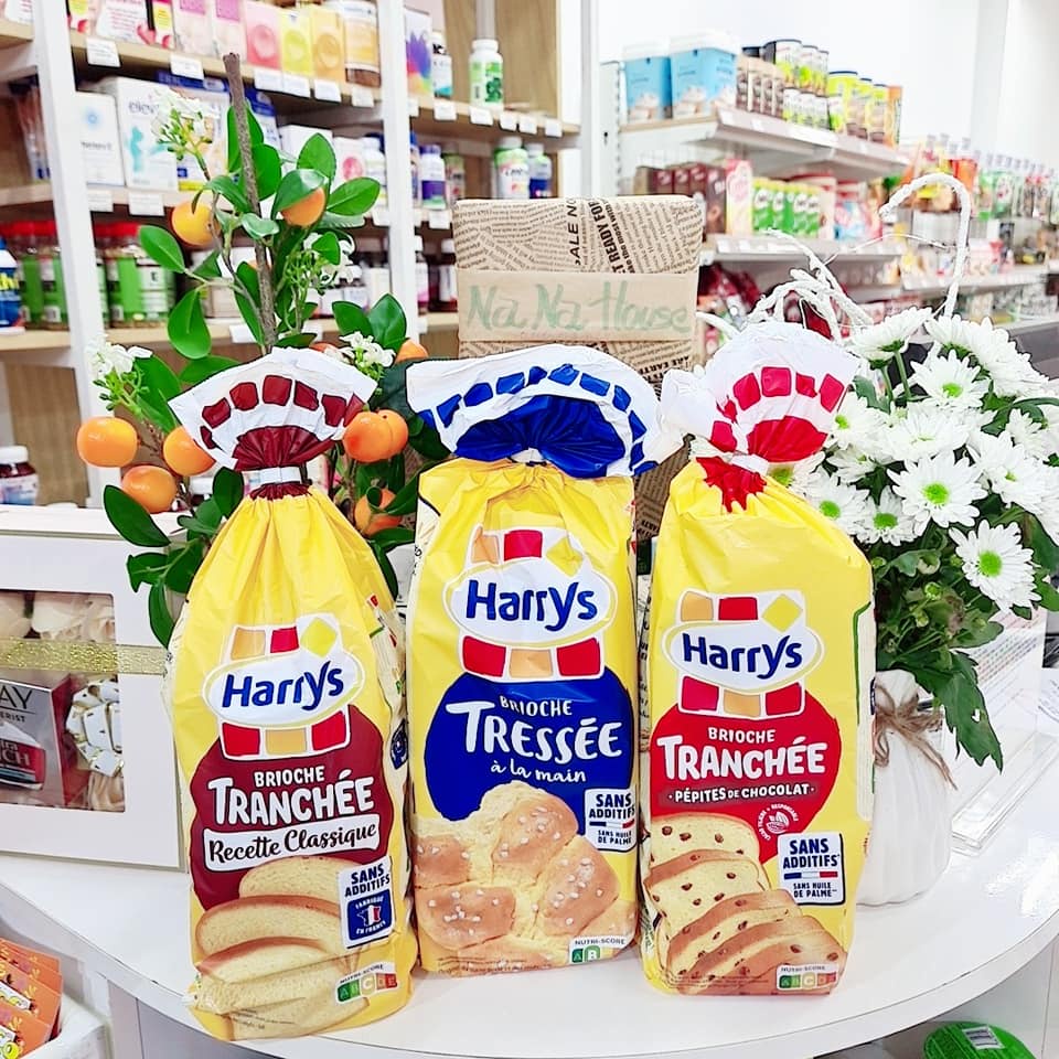 Bánh mỳ hoa cúc Harrys Brioche Tressée 500g Pháp
